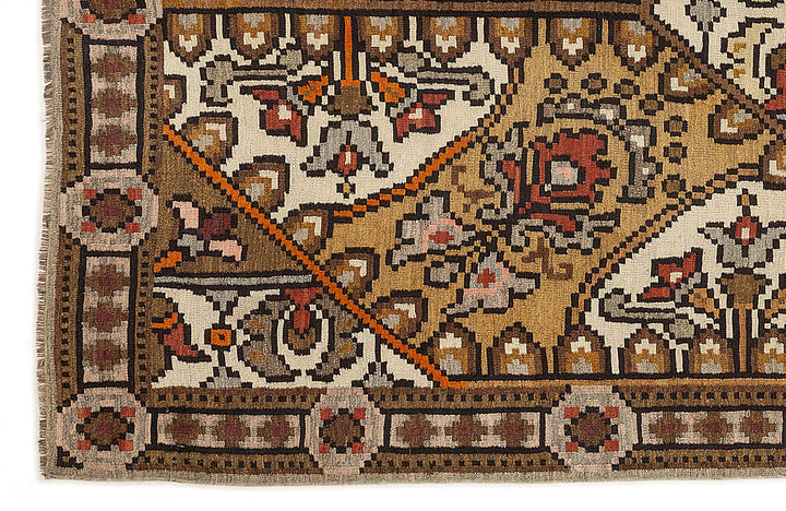 Cretan Red Floral Wool Hand Woven Carpet 166 x 280