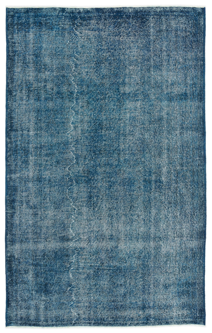Athens Turquoise Tumbled Wool Hand Woven Carpet 160 x 255
