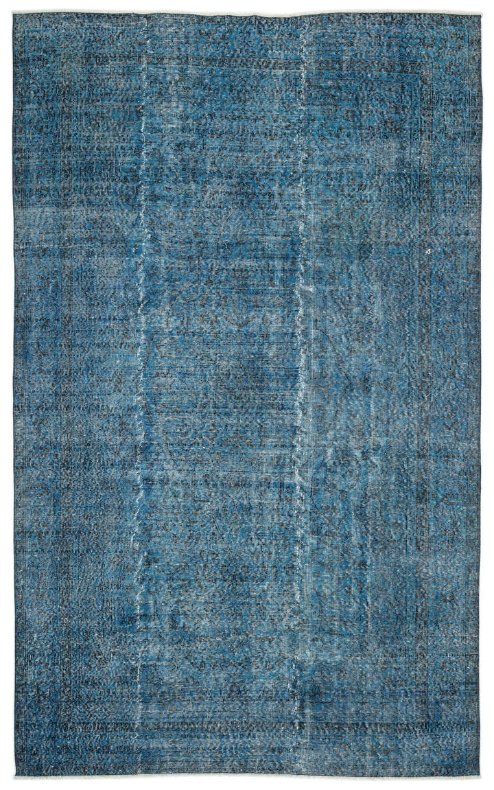Athens Turquoise Tumbled Wool Hand Woven Rug 196 x 314