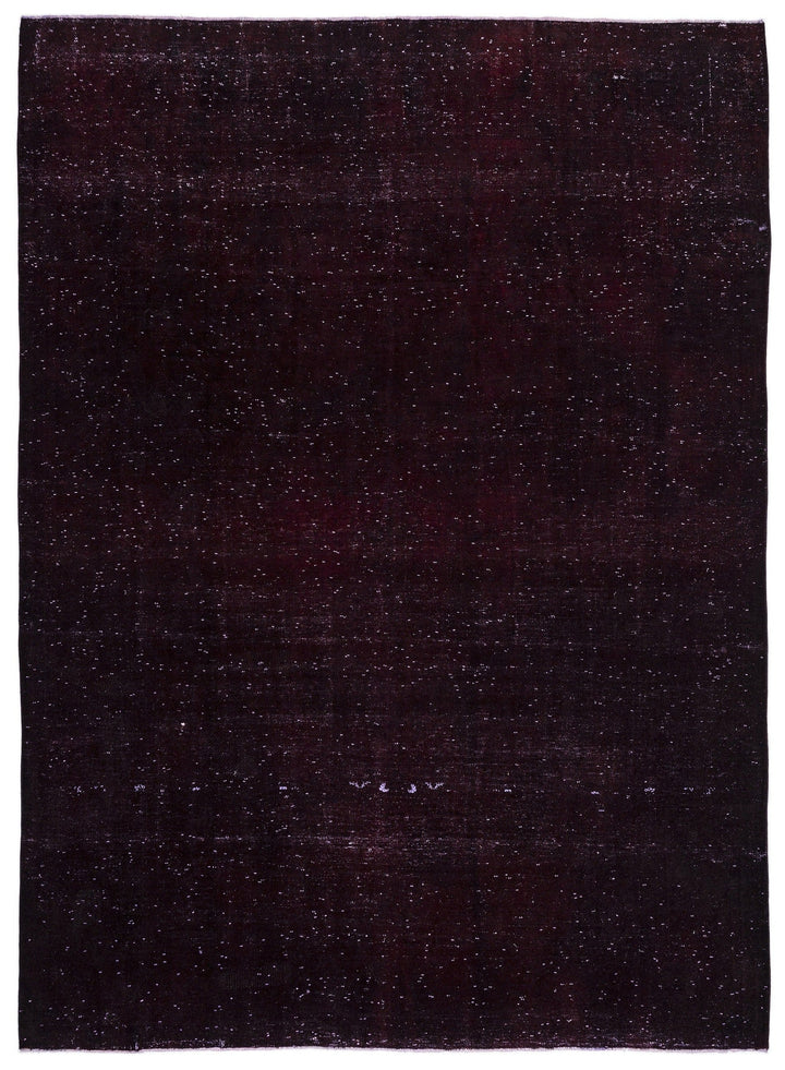 Epirus Black Tumbled Wool Hand Woven Carpet 292 x 396