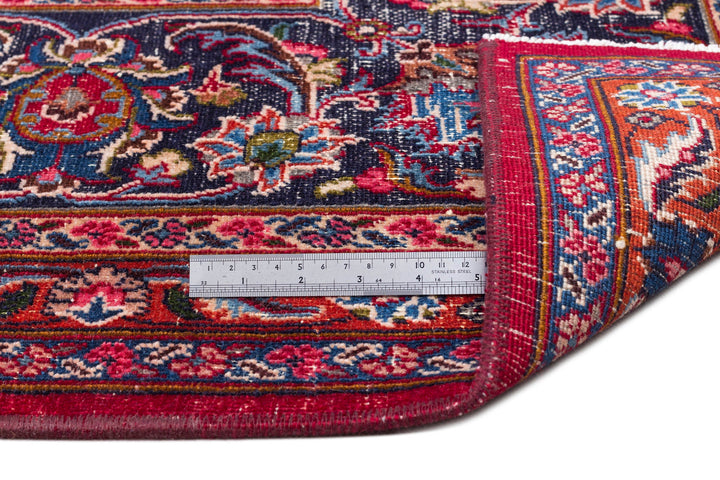 Epirus Red Tumbled Wool Hand Woven Carpet 298 x 387