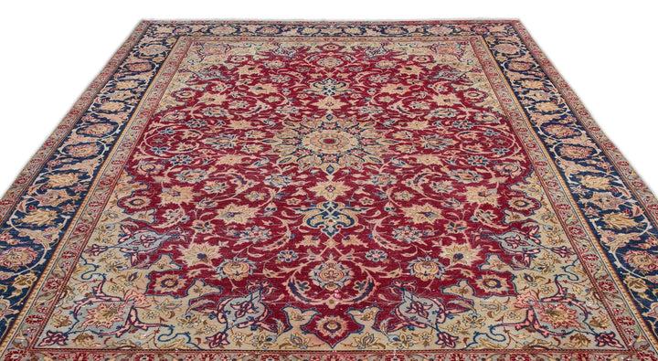 Epirus Red Tumbled Wool Hand Woven Carpet 255 x 360