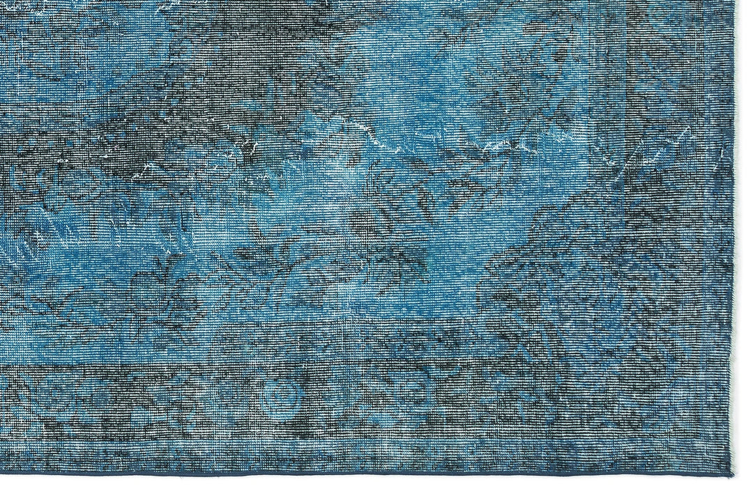 Athens 12012 Turquoise Tumbled Wool Hand Woven Rug 184 x 308