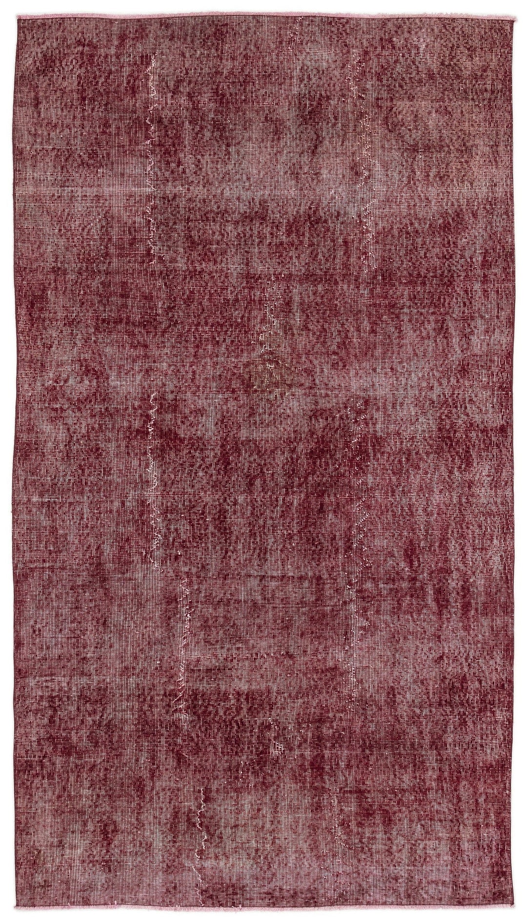 Athens Red Tumbled Wool Hand Woven Carpet 143 x 255