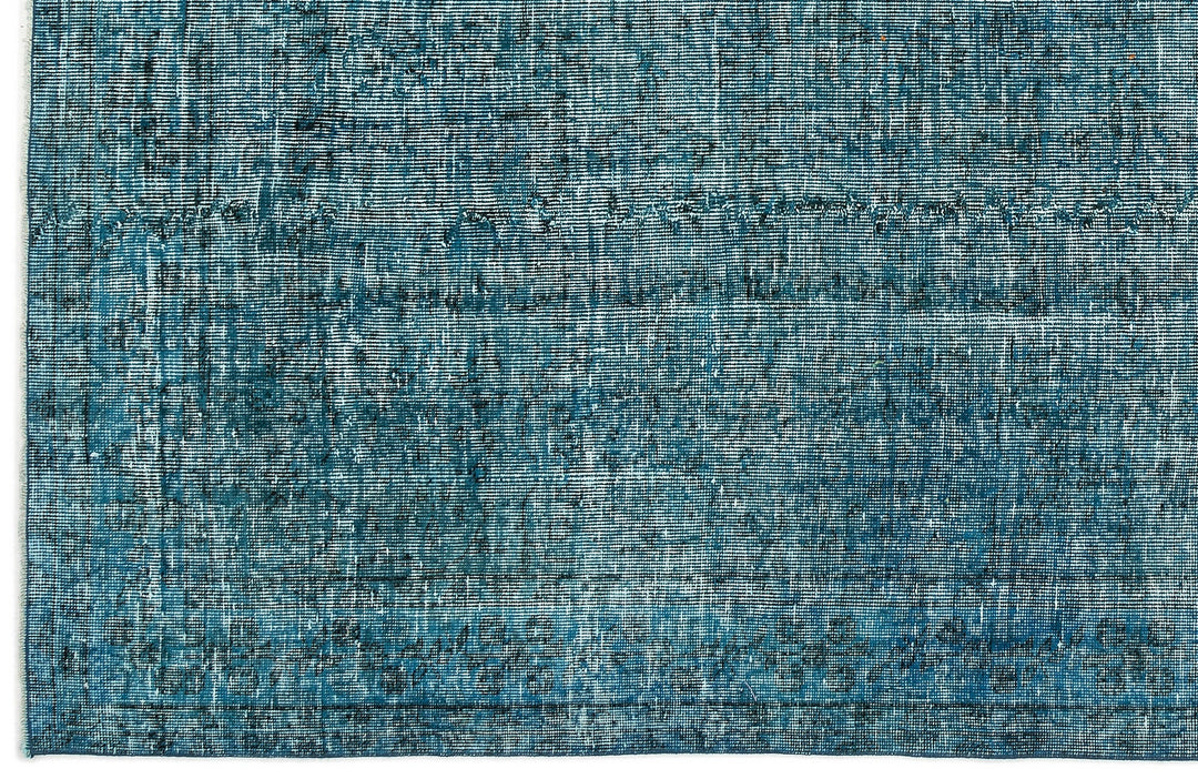 Athens Turquoise Tumbled Wool Hand Woven Rug 141 x 247