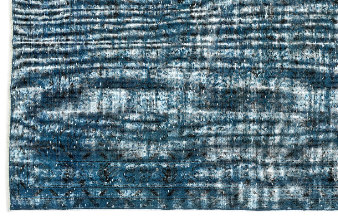 Athens Turquoise Tumbled Wool Hand Woven Rug 174 x 283