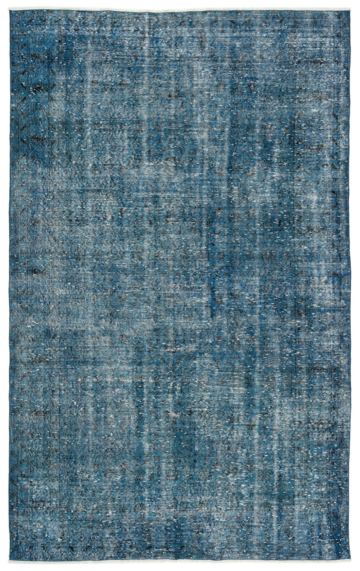 Athens Turquoise Tumbled Wool Hand Woven Rug 174 x 283