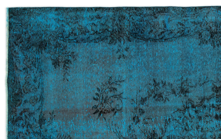 Athens Turquoise Tumbled Wool Hand Woven Rug 173 x 279