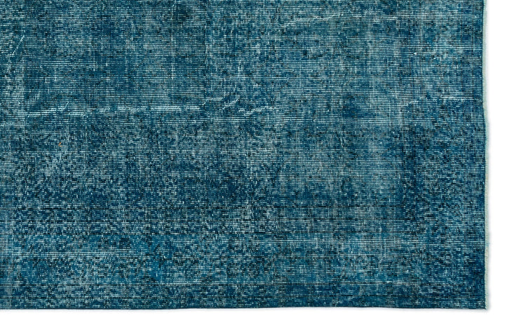 Athens Turquoise Tumbled Wool Hand Woven Rug 196 x 306