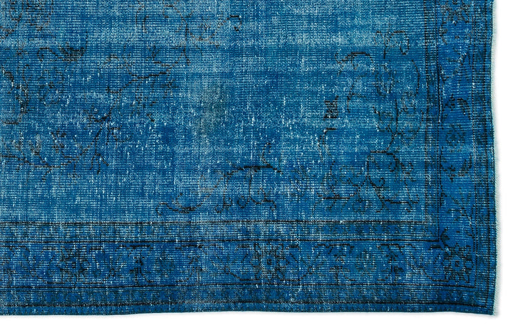 Athens Turquoise Tumbled Wool Hand Woven Rug 191 x 296