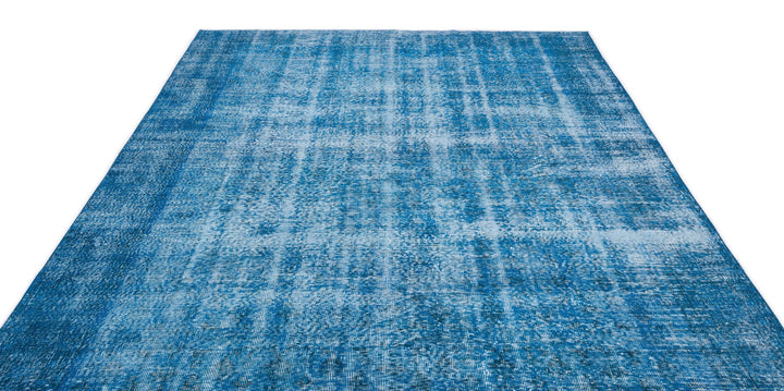 Athens Turquoise Tumbled Wool Hand Woven Carpet 216 x 320