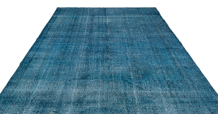 Athens Turquoise Tumbled Wool Hand Woven Carpet 210 x 320