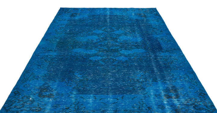 Athens Turquoise Tumbled Wool Hand Woven Rug 174 x 271