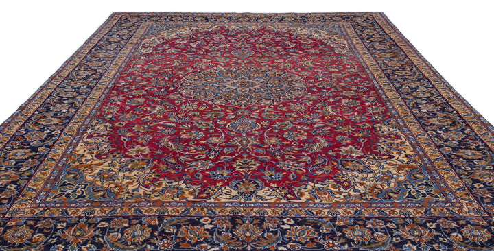 Epirus Red Tumbled Wool Hand Woven Carpet 283 x 410