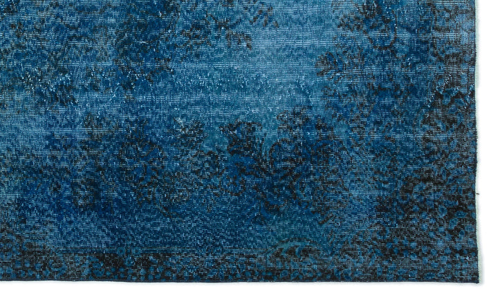 Athens Turquoise Tumbled Wool Hand Woven Carpet 168 x 285