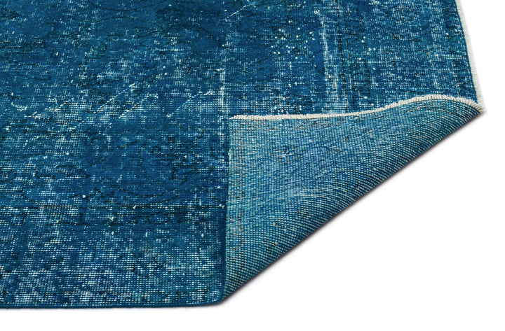 Athens Turquoise Tumbled Wool Hand Woven Carpet 147 x 288