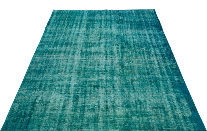 Athens Turquoise Tumbled Wool Hand Woven Rug 170 x 275