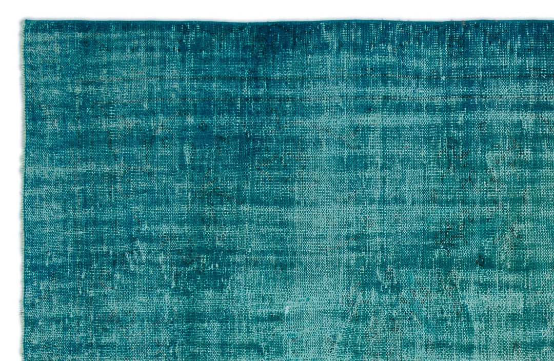 Athens Turquoise Tumbled Wool Hand Woven Rug 170 x 275