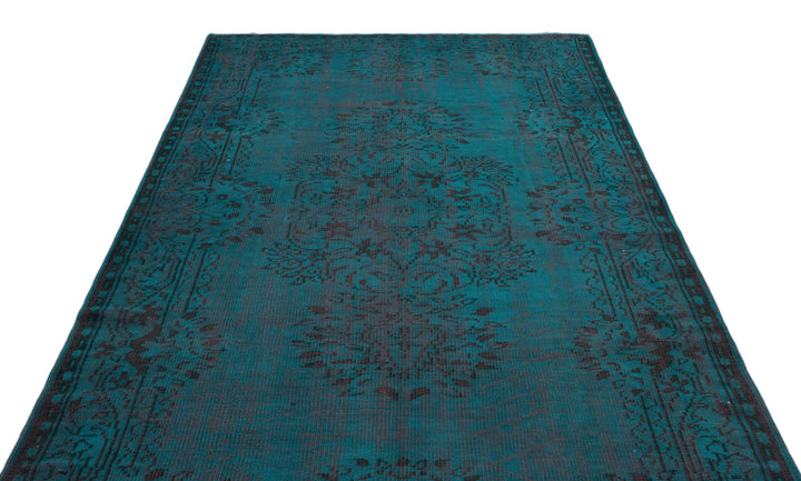 Athens Turquoise Tumbled Wool Hand Woven Rug 171 x 289