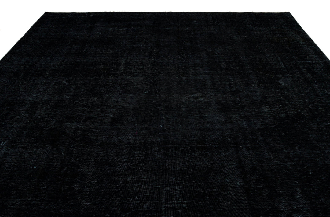 Epirus Black Tumbled Wool Hand Woven Carpet 308 x 408