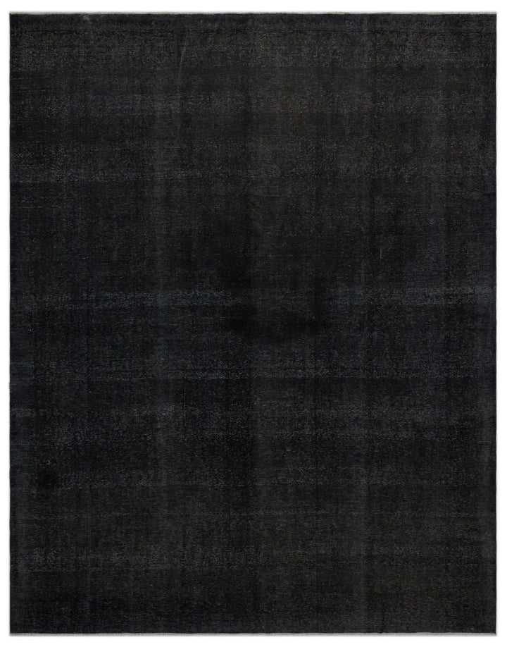 Epirus Black Tumbled Wool Hand Woven Carpet 303 x 382