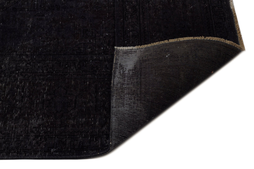 Epirus Black Tumbled Wool Hand Woven Carpet 295 x 382