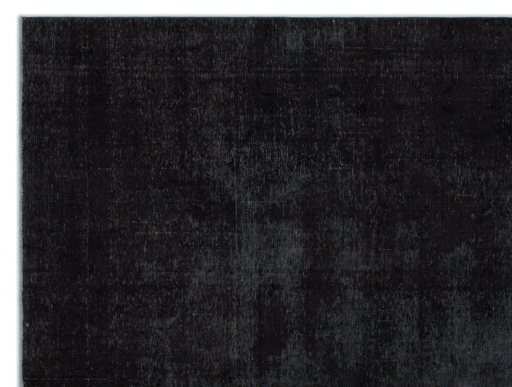 Epirus Black Tumbled Wool Hand Woven Carpet 275 x 380
