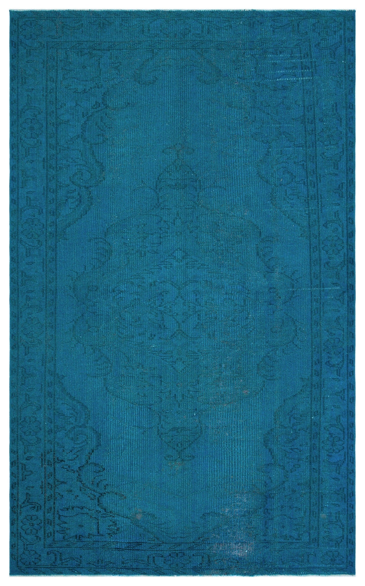 Athens Turquoise Tumbled Wool Hand Woven Rug 172 x 272
