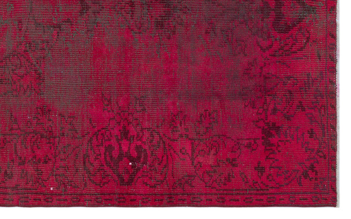 Athens Red Tumbled Wool Hand Woven Carpet 146 x 238