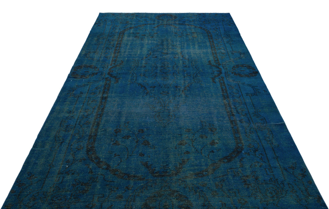 Athens Turquoise Tumbled Wool Hand Woven Carpet 173 x 293