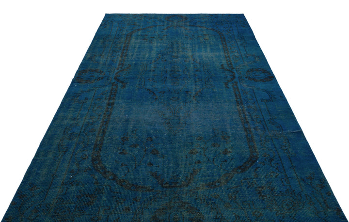 Athens Turquoise Tumbled Wool Hand Woven Carpet 173 x 293