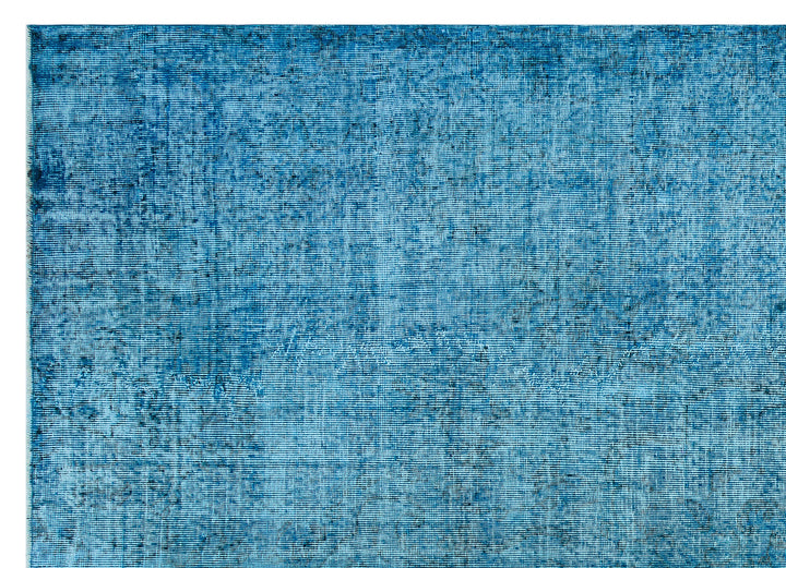 Athens Turquoise Tumbled Wool Hand Woven Carpet 223 x 306