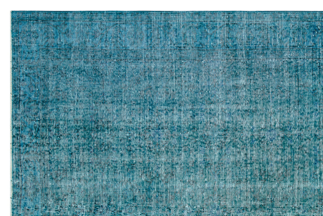Athens Turquoise Tumbled Wool Hand Woven Rug 191 x 288