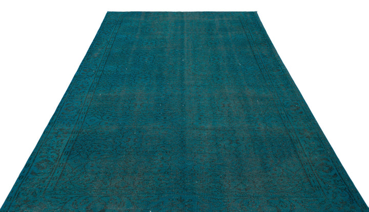 Athens Turquoise Tumbled Wool Hand Woven Rug 190 x 280