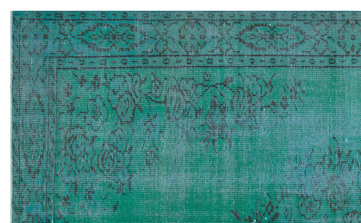 Athens Turquoise Tumbled Wool Hand Woven Rug 179 x 288