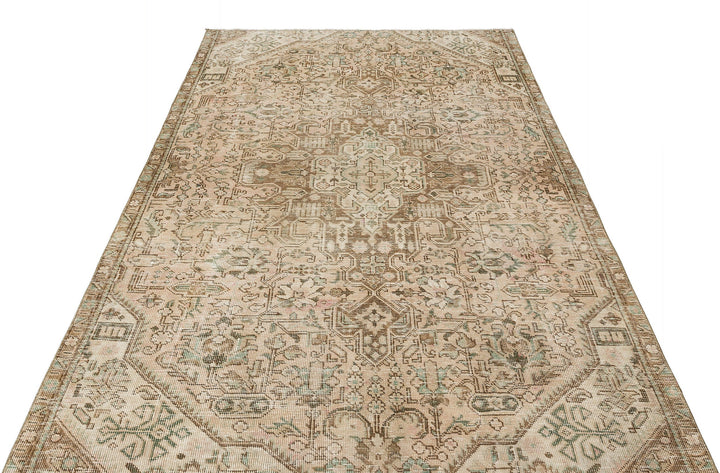 Epirus Beige Tumbled Wool Hand Woven Carpet 145 x 220