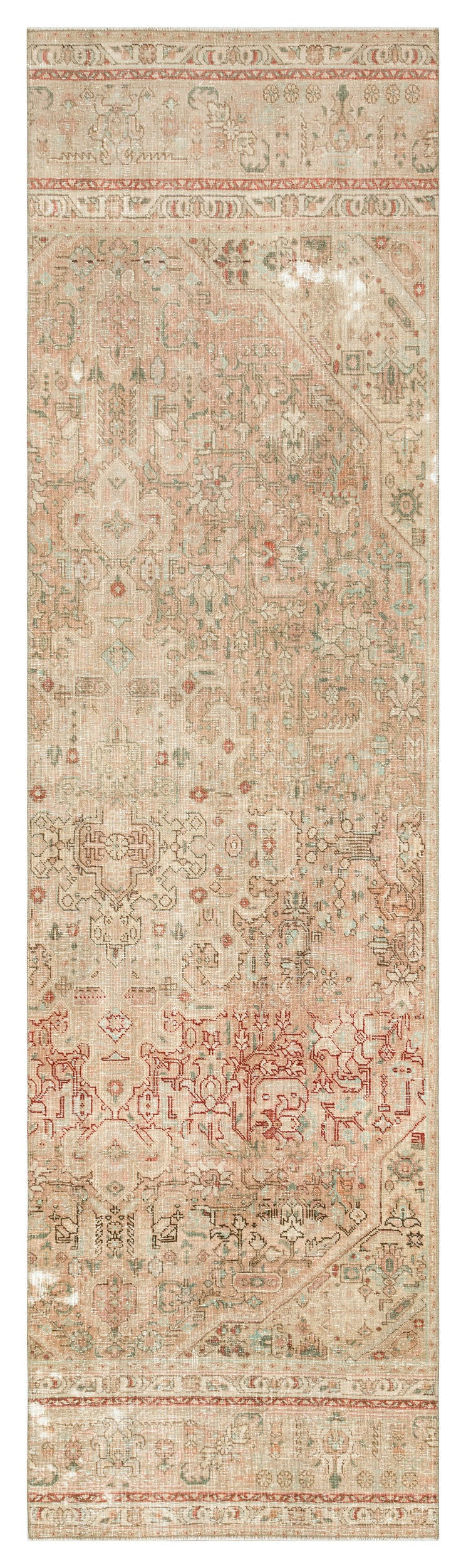 Epirus Beige Tumbled Wool Hand Woven Carpet 080 x 289