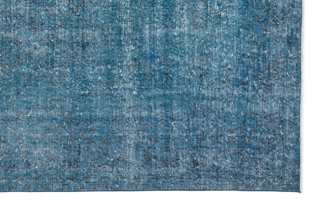 Athens Turquoise Tumbled Wool Hand Woven Carpet 175 x 297