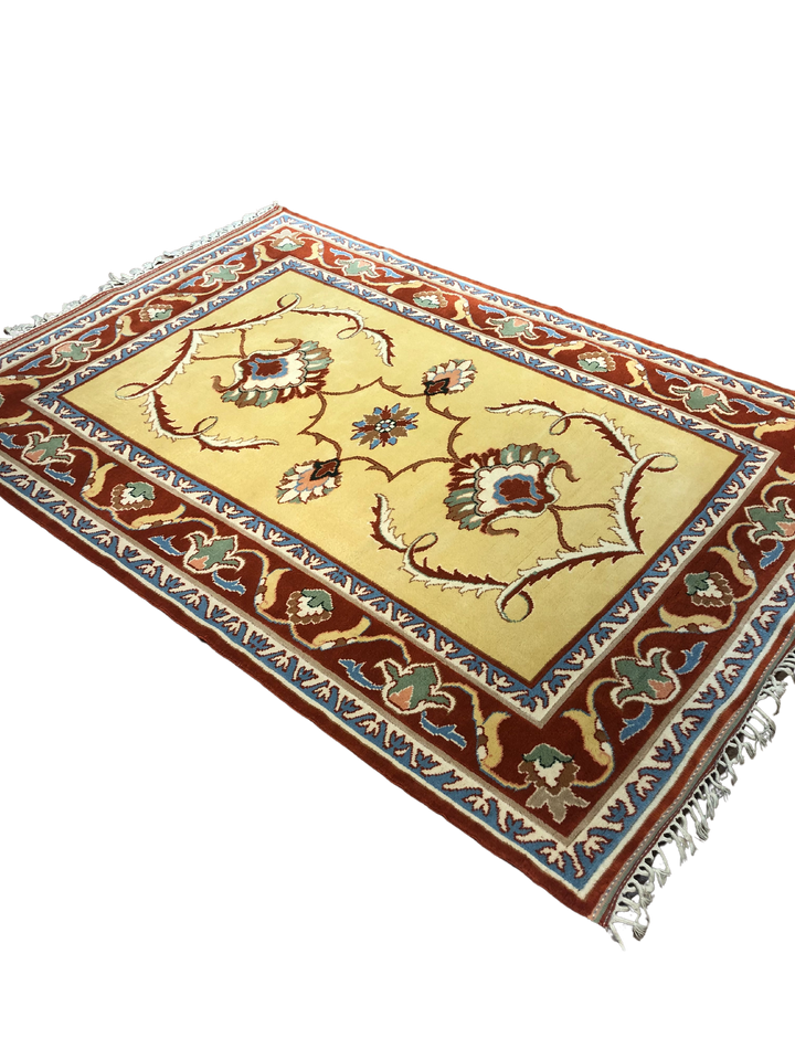 Antique Anatolian Yoruk Kilim Rug (5.74 ft. X 7.87 ft.) (175 cm x 240 cm) - Handwoven Vintage Wool Turkish Rug