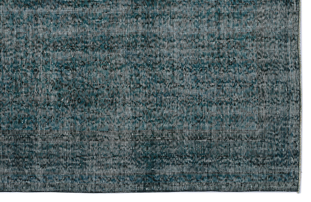 Athens Turquoise Tumbled Wool Hand Woven Rug 177 x 276