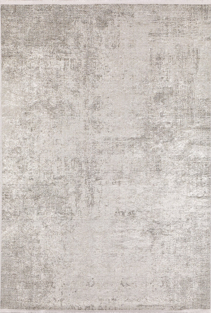 Tone-on-Tone-Ombre Modern Cream-Beige Machine-Washable Rug ARH800