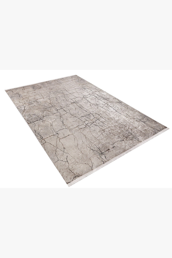 Modern Cream-Beige Machine-Washable Rug ARH1537