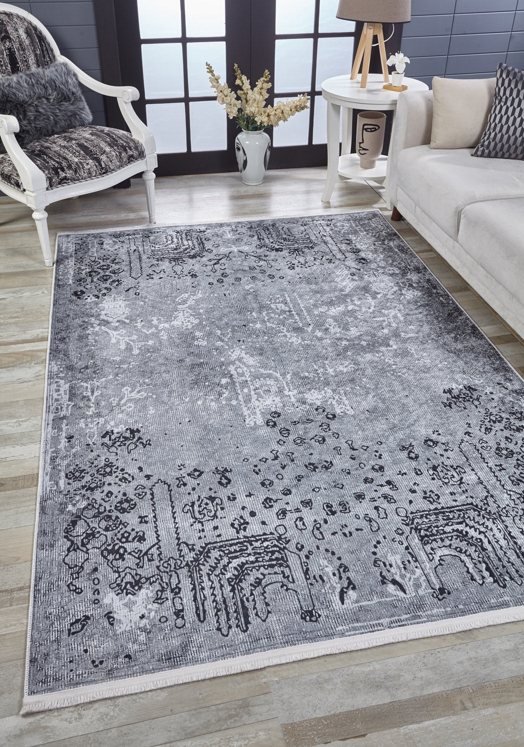 Modern Machine-Washable Rug ARH1614