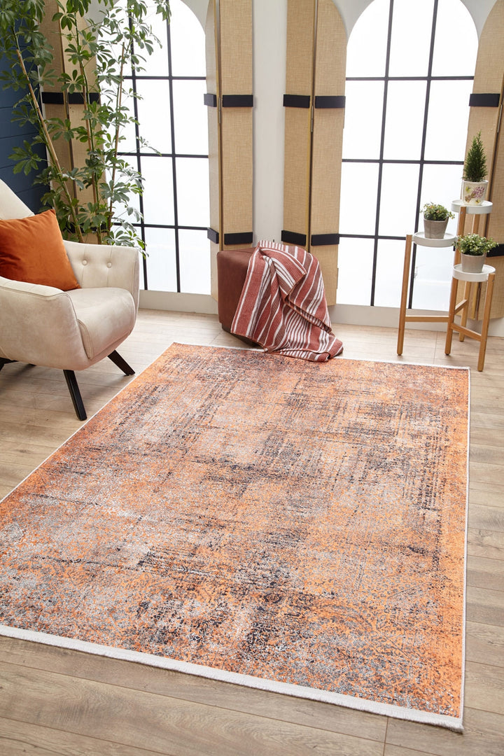 Modern Machine-Washable Rug ARH1846