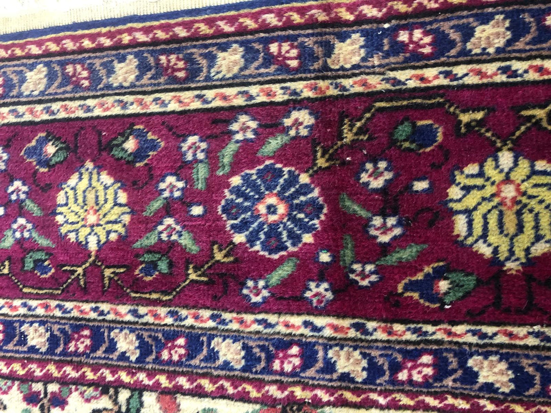 Cherry Beige Anatolian Bunyan Handmade Carpet