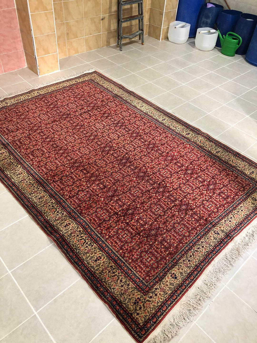 Red Anatolian Bunyan Handmade Carpet