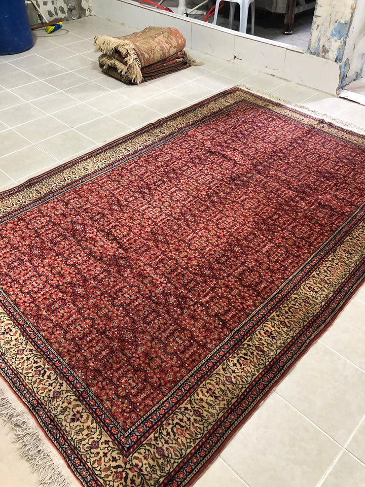 Red Anatolian Bunyan Handmade Carpet