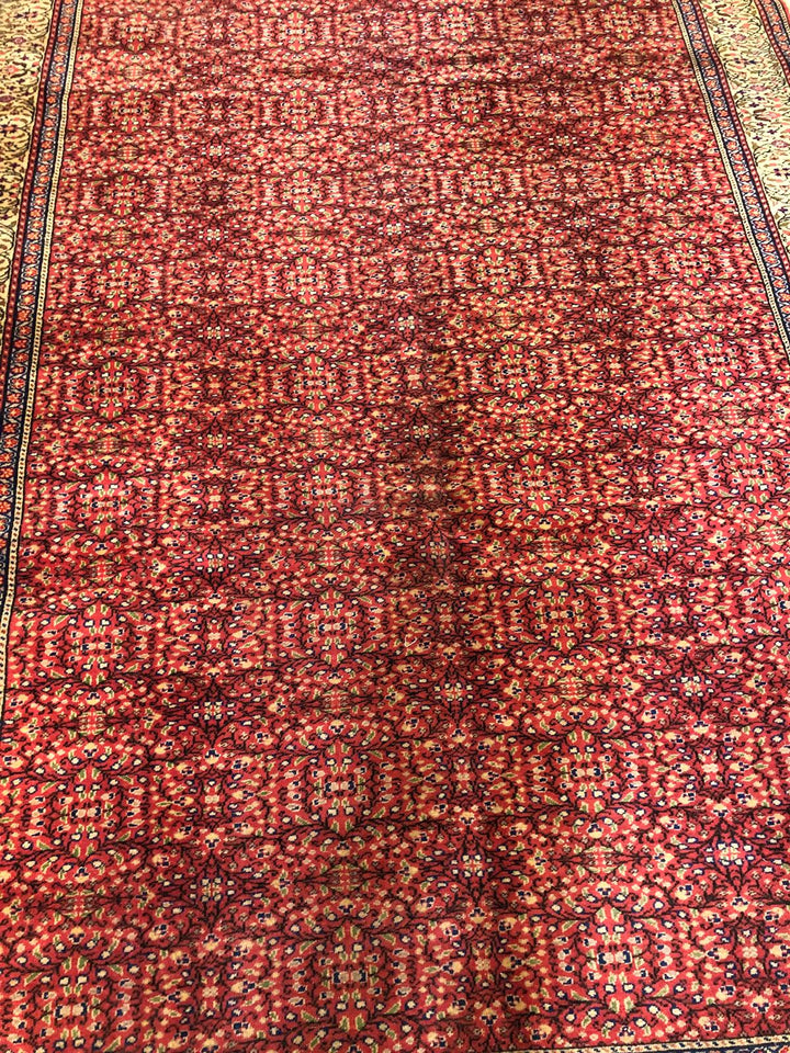 Red Anatolian Bunyan Handmade Carpet