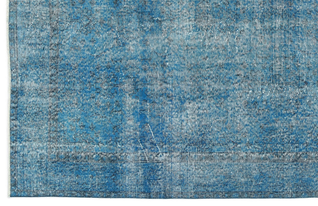 Athens 10912 Turquoise Tumbled Wool Hand Woven Carpet 165 x 283