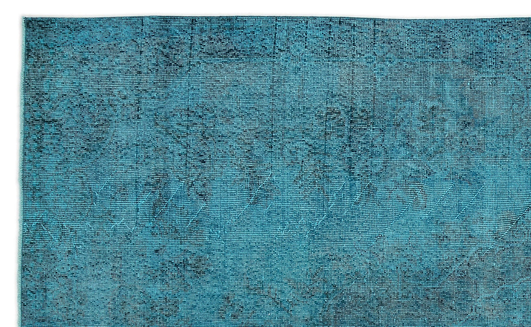 Athens 14976 Turquoise Tumbled Wool Hand Woven Rug 180 x 288